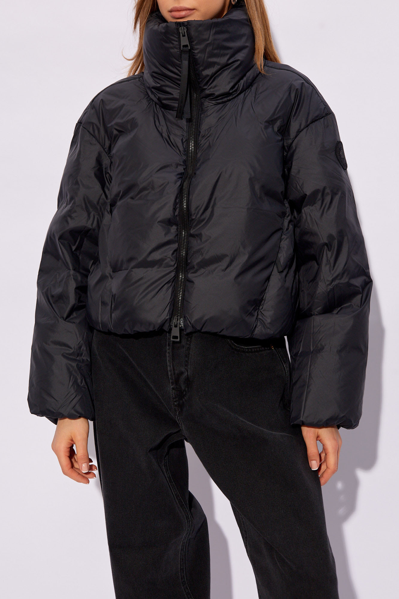 GenesinlifeShops Zambia - Black 'Spessa' cropped down jacket